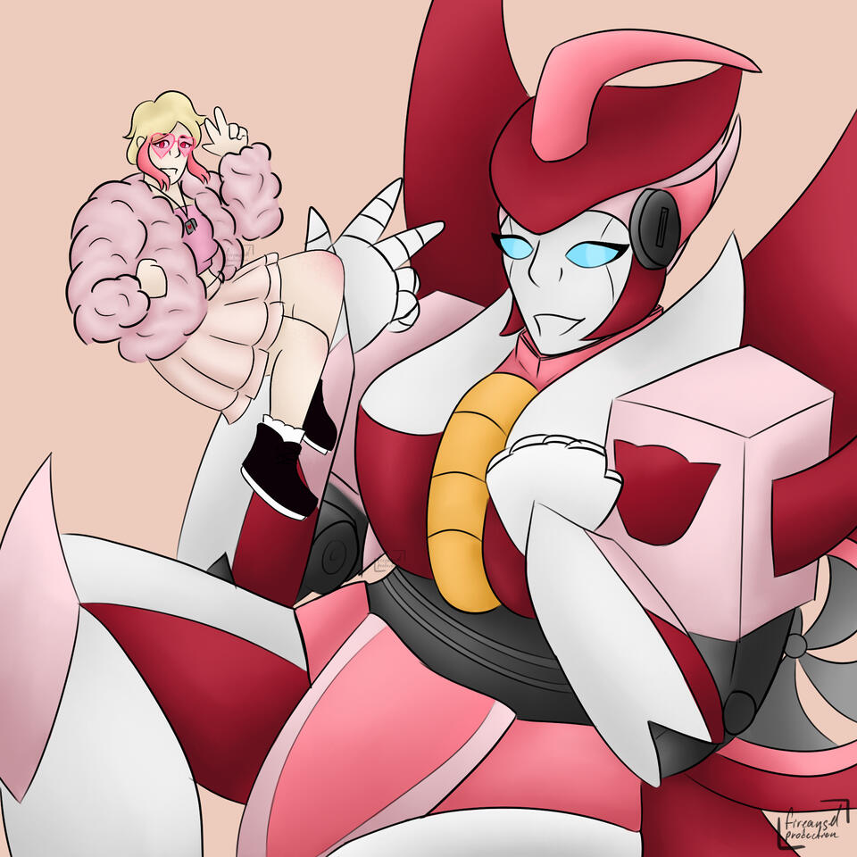 Trailfire with her holoform