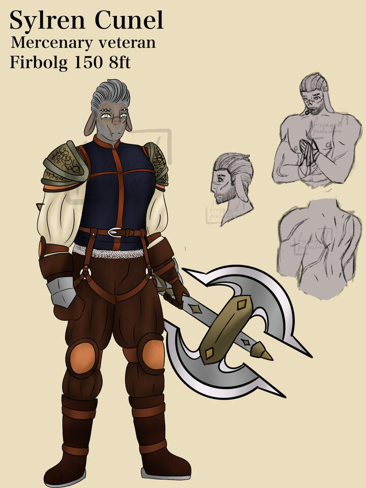 Sylren Cunel character sheet