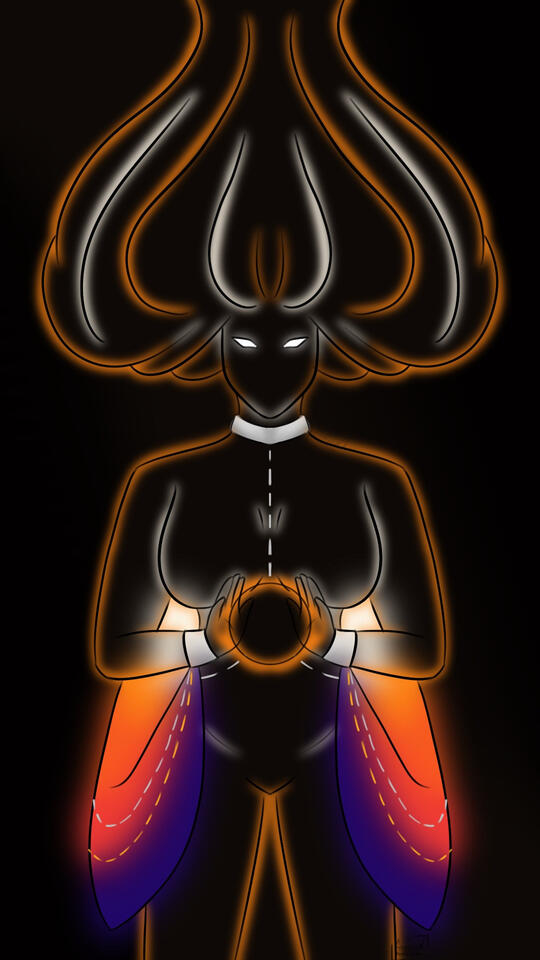 Nova holding the blackhole