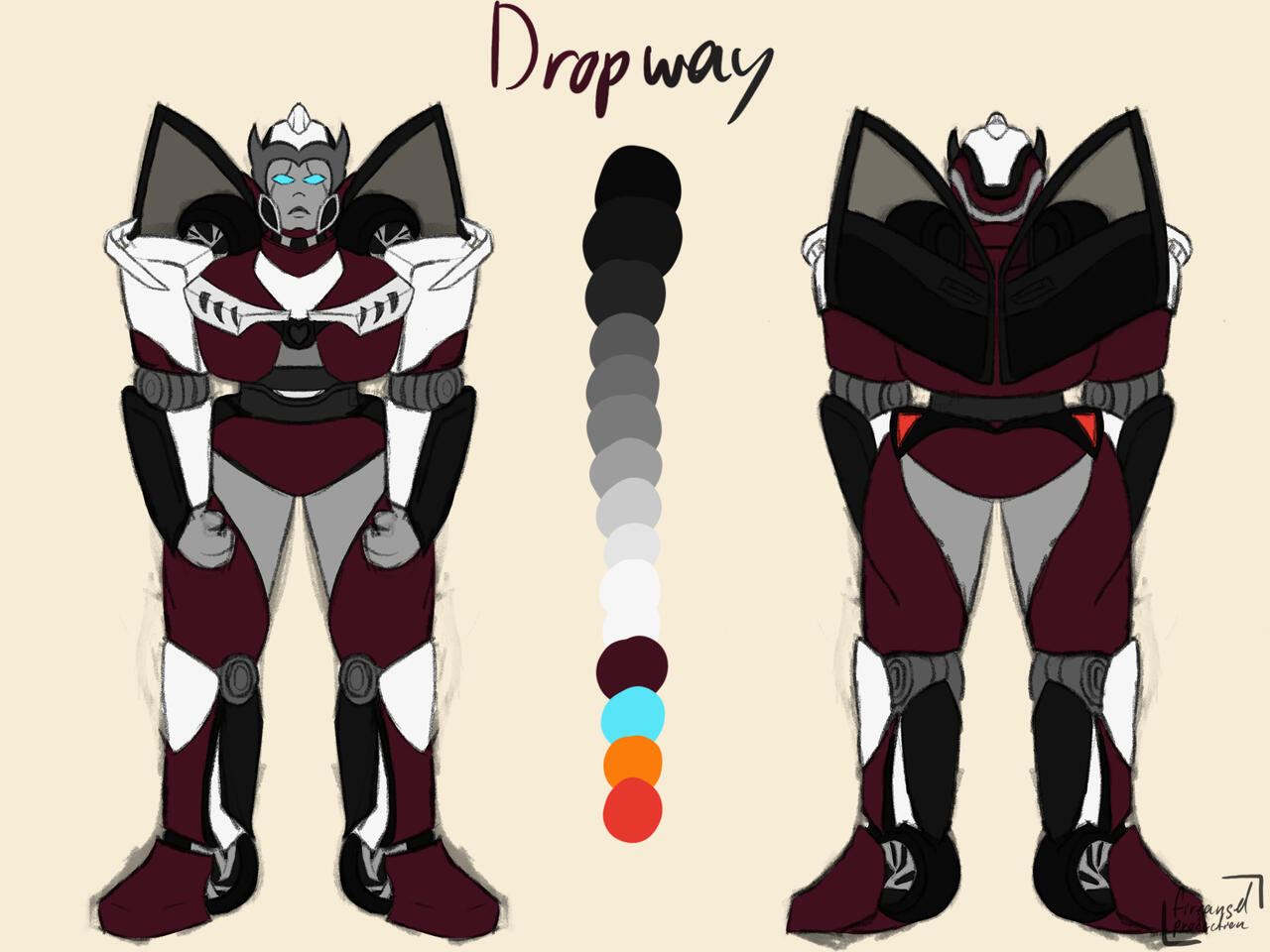 Dropway character sheet