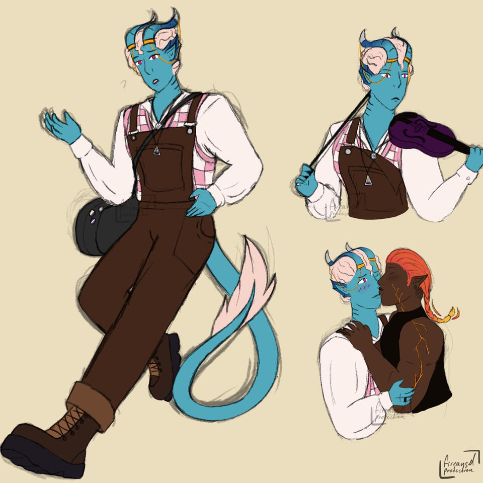 Dexur in modern clothes