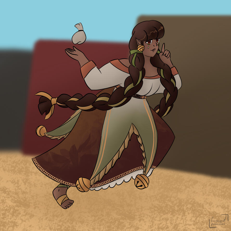 Leola ‘Leo’ Silverberrel from Chamomile_tea_leaves/ponyscribbles